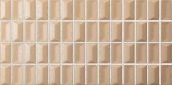 Плитка Wow 3D Bars Diamond Topaz Matt 12.5x25 см, поверхность матовая, рельефная