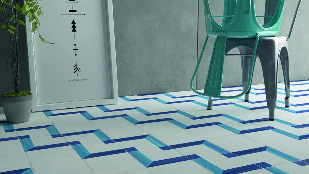 керамика фабрики Wow коллекция Blanc Et Bleu