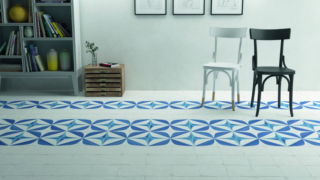 керамика фабрики Wow коллекция Blanc Et Bleu