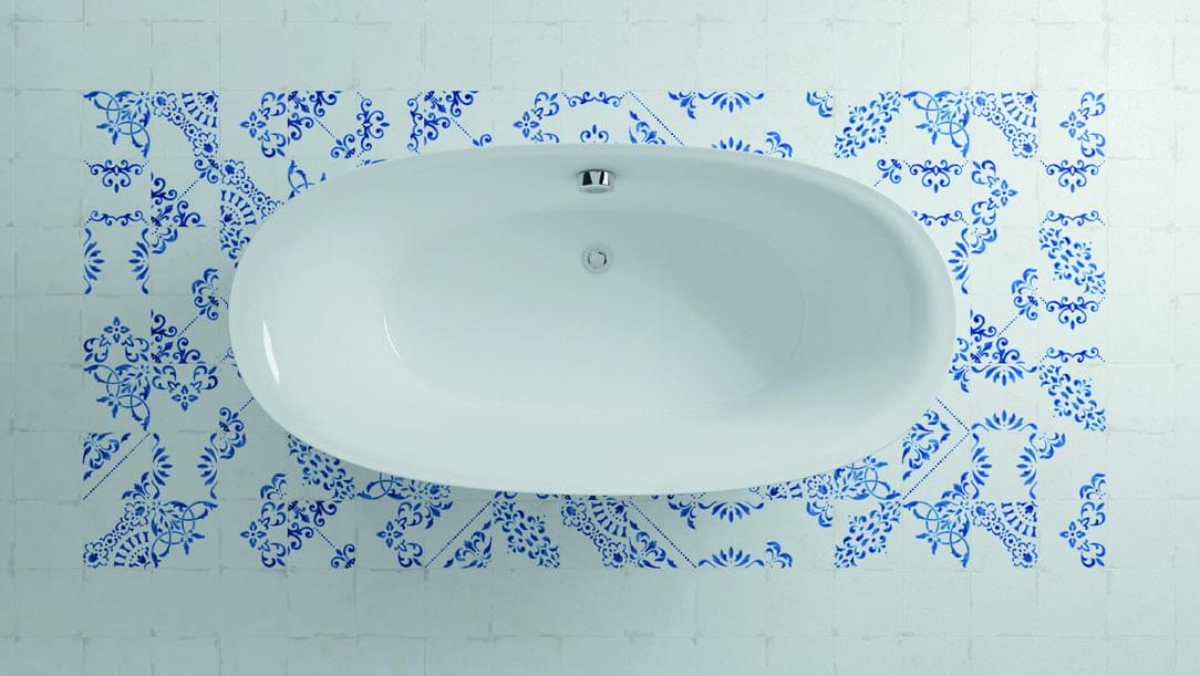 керамика фабрики Wow коллекция Blanc Et Bleu