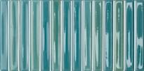 Плитка Wow Colour Notes Bars Azur 12.5x25 см, поверхность глянец