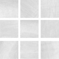 Плитка Wow Denim White 13.8x13.8 см, поверхность матовая, рельефная