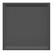 Плитка Wow Essential Inset L Black Matt 25x25 см, поверхность матовая