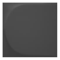 Плитка Wow Essential Wedge Black Matt 12.5x12.5 см, поверхность матовая