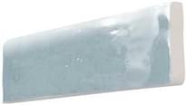 Плитка Wow Fez Bullnose Aqua Gloss 3.5x12.5 см, поверхность глянец