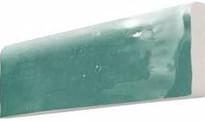 Плитка Wow Fez Bullnose Emerald Gloss 3.5x12.5 см, поверхность глянец