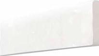 Плитка Wow Fez Bullnose White Gloss 3.5x12.5 см, поверхность глянец