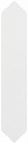 Плитка Wow Gradient Crayon White Matt 4.3x24.3 см, поверхность матовая