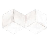 Плитка Wow Mud Diamond Old White 14x24 см, поверхность матовая