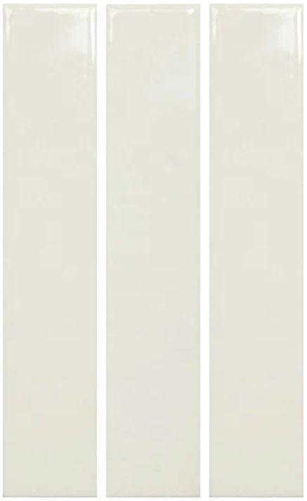 Плитка Wow Nouvelle Old White Gloss 3x16 см, поверхность глянец