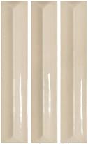 Плитка Wow Nouvelle Vague Almond Gloss 3x16 см, поверхность глянец, рельефная