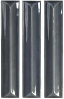 Плитка Wow Nouvelle Vague Storm Blue Gloss 3x16 см, поверхность глянец, рельефная
