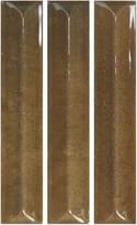 Плитка Wow Nouvelle Vague Toffee Gloss 3x16 см, поверхность глянец, рельефная