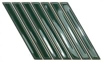 Плитка Wow Spike Bars A Royal Green 15x25.9 см, поверхность глянец, рельефная