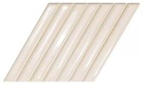 Плитка Wow Spike Bars B Deep White 15x25.9 см, поверхность глянец, рельефная