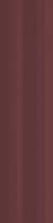Плитка Wow Stripes Garnet 7.5x30 см, поверхность матовая