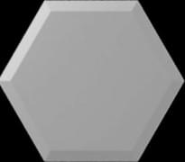 Плитка Wow Subway Lab Mini Hexa Bevel Ash Grey Matt 15x17.3 см, поверхность матовая