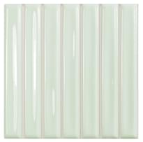 Плитка Wow Sweet Bars White Gloss 11.6x11.6 см, поверхность глянец, рельефная