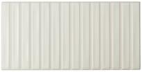 Плитка Wow Sweet Bars White Matt 12.5x25 см, поверхность матовая, рельефная