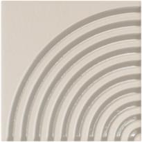 Плитка Wow Twister Twist Dove Stone Taupe 12.5x12.5 см, поверхность микс, рельефная
