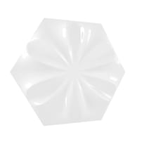 Плитка Wow Wow Collection Fiore Ice White Gloss 21.5x25 см, поверхность глянец, рельефная