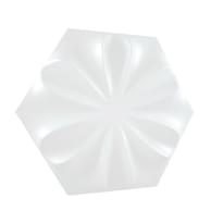 Плитка Wow Wow Collection Fiore Ice White Matt 21.5x25 см, поверхность матовая, рельефная