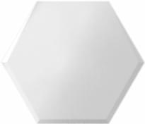 Плитка Wow Wow Collection Mini Hexa Contract Ice White Gloss 15x17.3 см, поверхность глянец