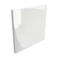 Плитка Wow Wow Collection Wave Contract Ice White Gloss 12.5x12.5 см, поверхность глянец