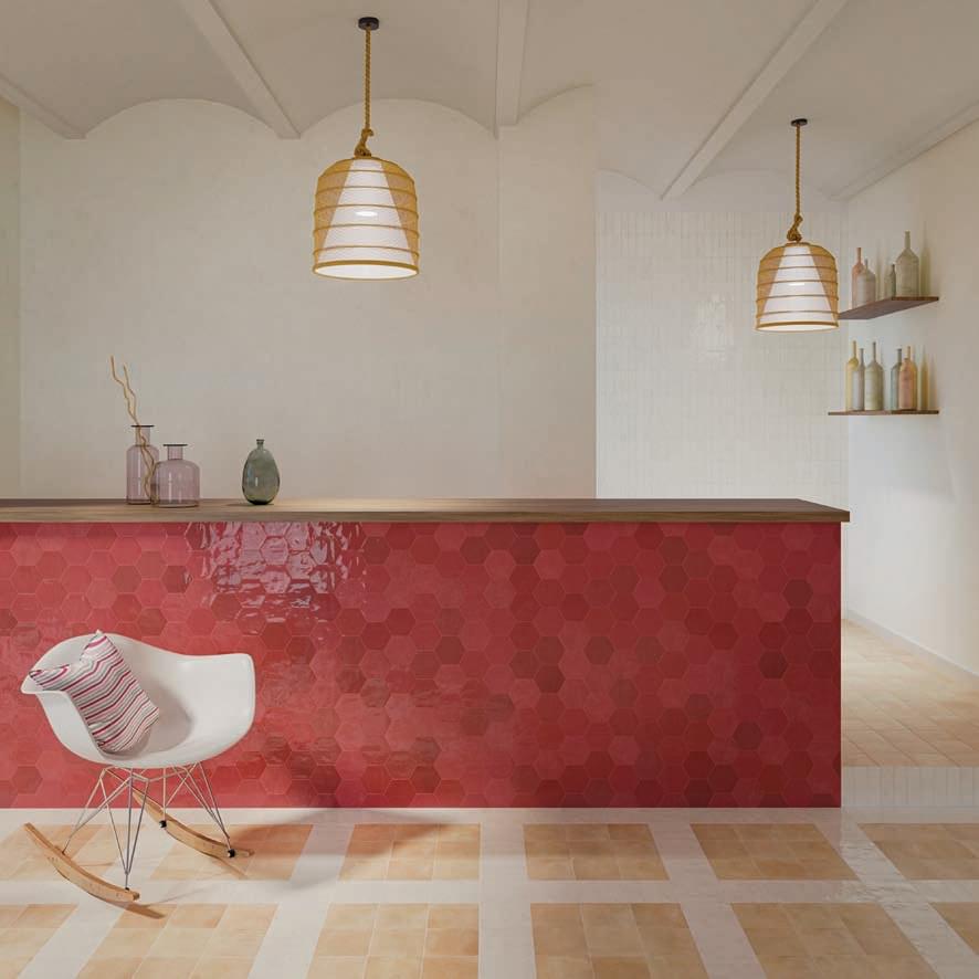 керамика фабрики Wow коллекция Zellige Hexa