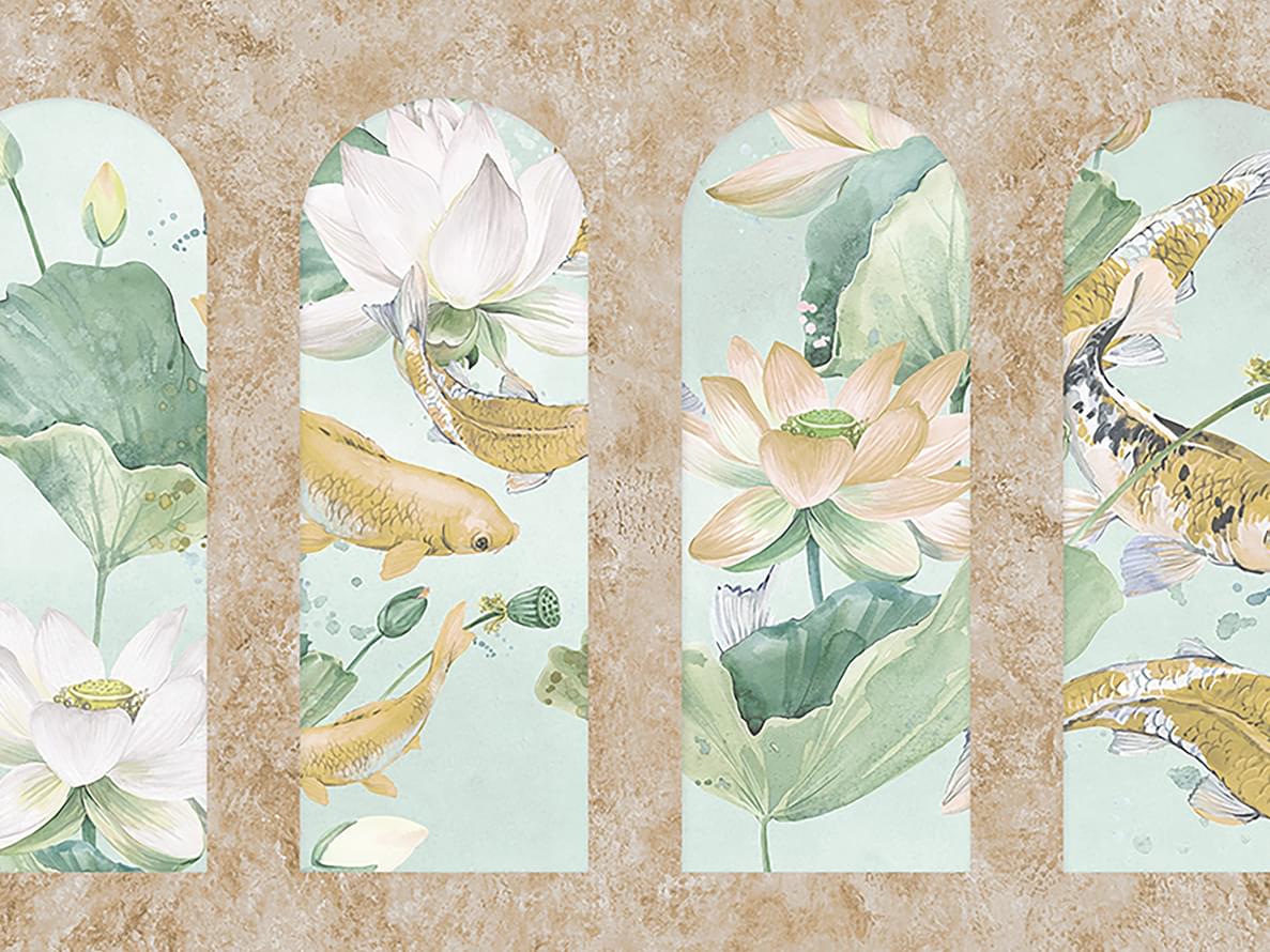 Zambaiti Satin Flowers IV Z66867 5.1x300