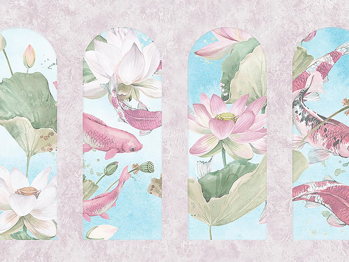 Zambaiti Satin Flowers IV Z66869 5.1x300