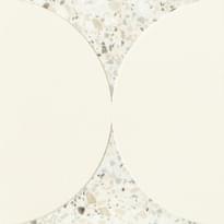 Плитка Zien Funky White 3 19.8x19.8 см, поверхность матовая