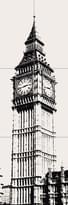 Плитка Zien London Big Ben 1 Set 6 Pcs 59.8x179.8 см, поверхность глянец