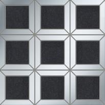 Плитка Zien Paris Lucid Mosaic Square Black 29.8x29.8 см, поверхность микс