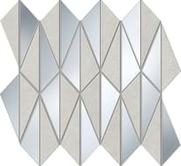 Плитка Zien Paris Lucid Mozaika Pearl 23x26.9 см, поверхность микс