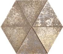 Плитка Zien Sheen Mozaika Gold 19.2x22.1 см, поверхность микс