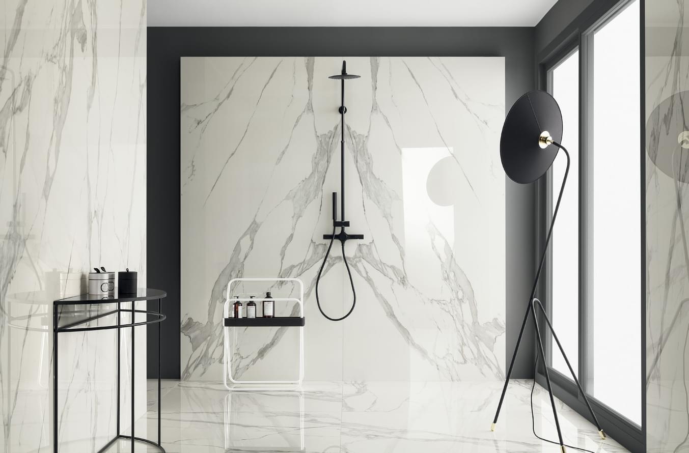 керамогранит фабрики Zien коллекция Specchio Carrara