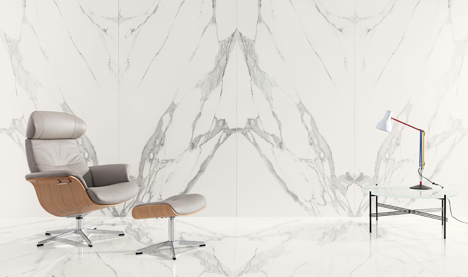 керамогранит фабрики Zien коллекция Specchio Carrara