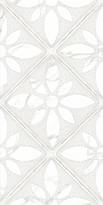 Плитка Березакерамика Alcazar Белый Декор 30x60 см, поверхность глянец, рельефная