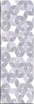 Плитка Березакерамика Batu Асфальтовый Декор 1 25x75 см, поверхность глянец