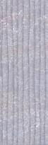 Плитка Березакерамика Batu Асфальтовый Декор 2 25x75 см, поверхность глянец, рельефная