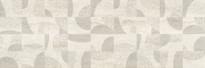 Плитка Березакерамика Травертин Кремовый Декор 2 25x75 см, поверхность матовая, рельефная