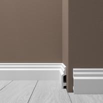 Плинтус Де-Багет Плинтусы Плинтус Напольный Н 1 6x200x1.3 см поверхность 