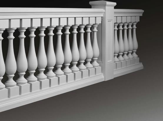 лепнина фабрики Европласт коллекция Балюстрады