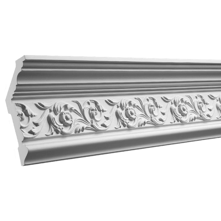 Европласт Карнизы Карниз 1.50.128 200x14.4x6.6 см поверхность 