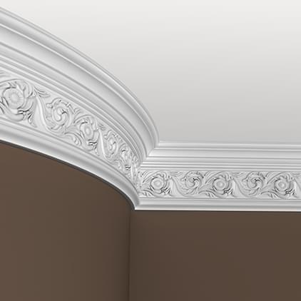 Европласт Карнизы Карниз 1.50.128 Гибкий 200x14.4x6.6 см поверхность 