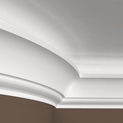 Европласт Карнизы Карниз 1.50.221 Гибкий 200x15x14.3 см поверхность 