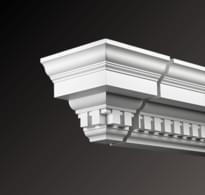 Европласт Карнизы Торцевой Элемент 4.02.231 26.9x25x26.8 см поверхность 