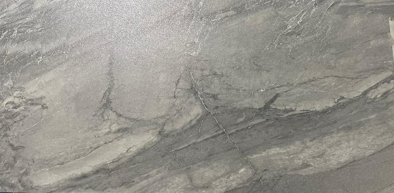 Плитка КП Porcelain Forzesko Dark Gray 60x120 см, поверхность полуполированная