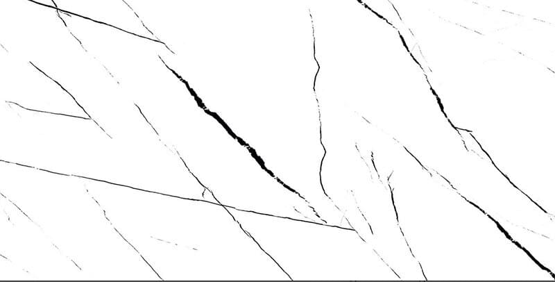 Плитка КП Porcelain Helsinki White 60x120 см, поверхность полированная